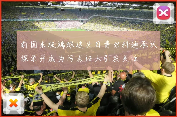 前国米极端球迷头目费尔科迪承认谋杀并成为污点证人引发关注